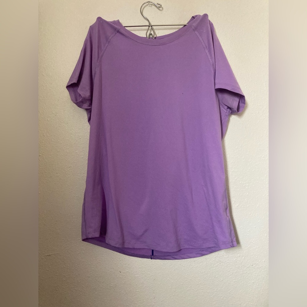 Purple active shirt